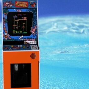 Donkey Kong Jr Arcade Machine 3d model