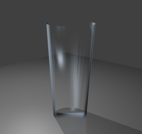 पारदर्शी ग्लास 3डी मॉडल