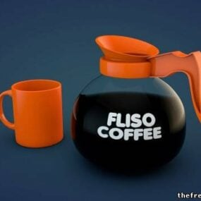 Fliso 커피 포트 3d 모델