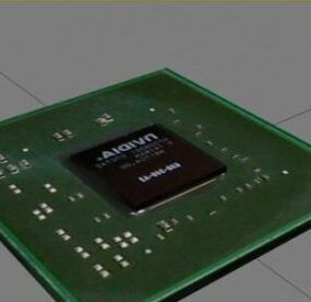 Nvidia Geforce 8500gt Chipset 3d model