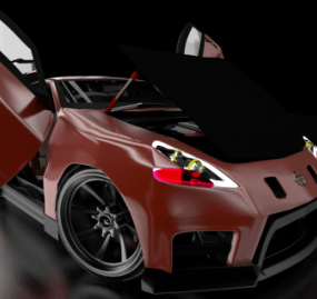 Nissan 370z Voiture Gratuite modèle 3D