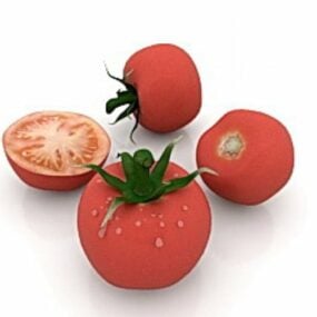 食物西红柿3d模型
