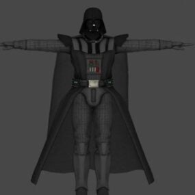Darth Vader -hahmon 3d-malli