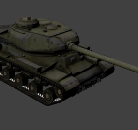 É o modelo 3d do tanque pesado