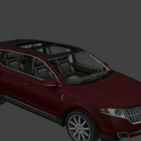 Mô hình xe Lincoln 3d