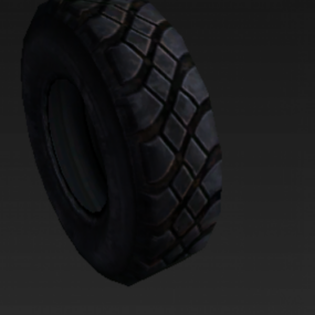 Highpoly Tyre 3d model