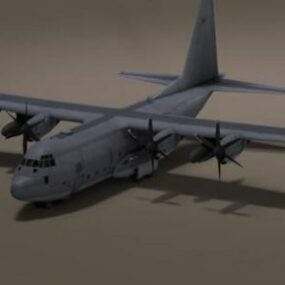 C130 Hercules Flugzeug 3D-Modell
