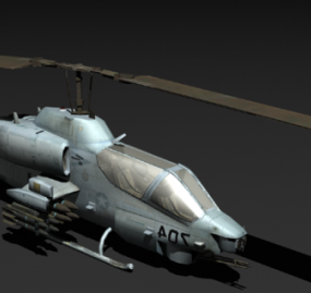Model helikoptera Ah1 Cobra 3D