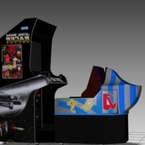 Star Wars Pod Racer Sitdown Arcade Machine 3d-modell