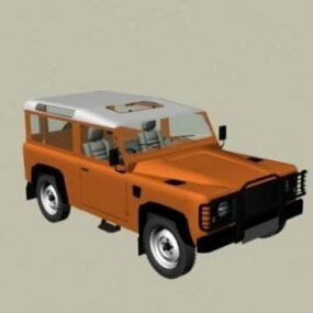 3d модель автомобіля Land Rover Defender