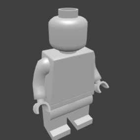 3D model Lego Man