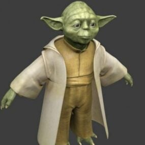 Mô hình Yoda 3d