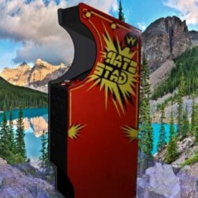 Máquina arcade Star Gate modelo 3d