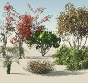 Realistyczny model krzewów 3D