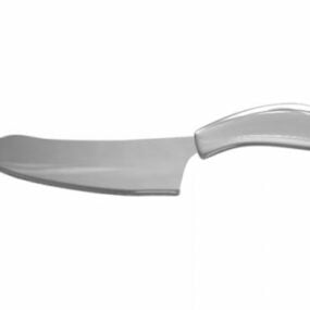 چاقوی فلزی مدل سه بعدی