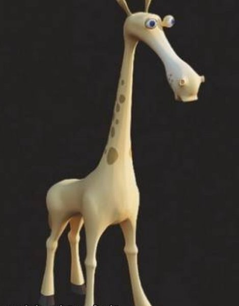 Cartoon Giraffe Toy