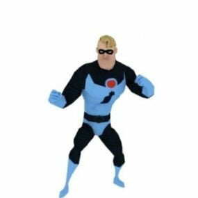 Mr Incredible Character 3d-modell