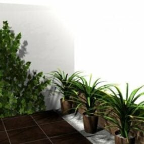 3D-модель в'юнких рослин Дерево