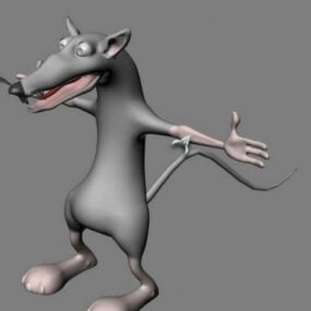 3D-model van ratten