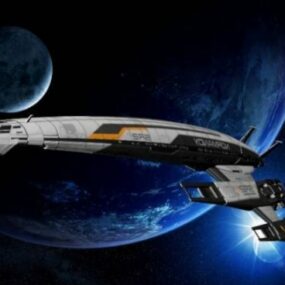 SSV ノルマンディー宇宙船 3D モデル