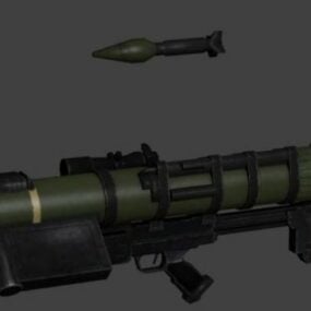 Bazooka Roket modèle 3D