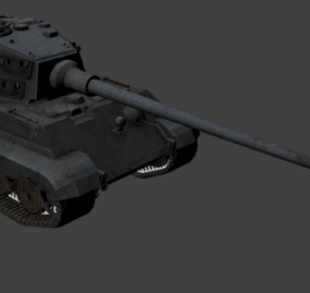 Model 3d Tank Berat Harimau