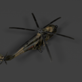 Bf2 Ch28 Helicopter 3d model