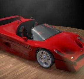 Model samochodu Ferrari F50 3D