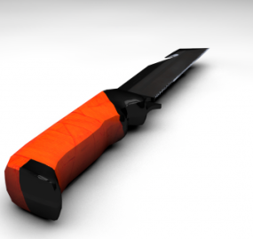 Acb90 nožová zbraň 3D model