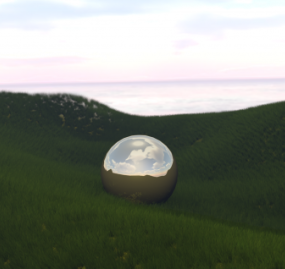 Rock Hill-terrein 3D-model