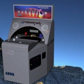 Hologram Arcade Machine 3d-modell