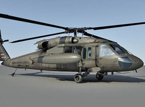 Uh60 Blackhawk helikopter