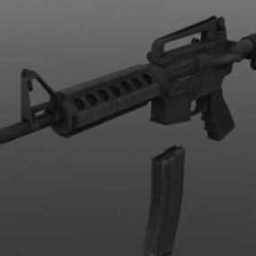 4D model zbraně M1A3