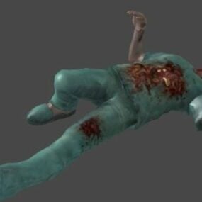 Model 3D martwego ciała