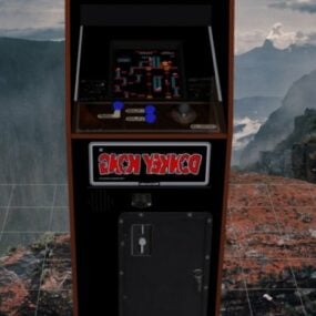 Τρισδιάστατο μοντέλο Donkey Kong Arcade Machine