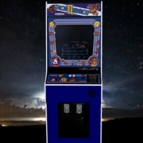 Classic Game Space Arcade 3d model