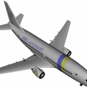 Boeing 737 Airplane 3d-modell