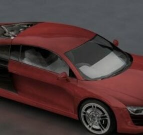 Auto Audi R8 3D-model