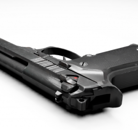 M9枪3d模型