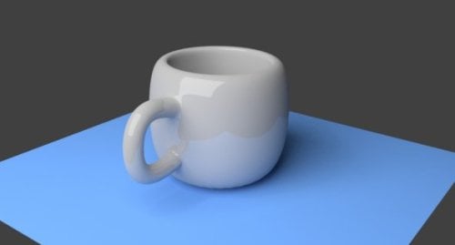 Porselein Coffee Cup