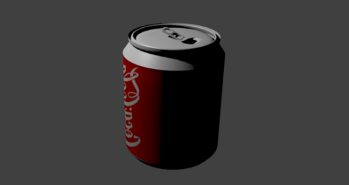 Red Coca Cola Fat Can