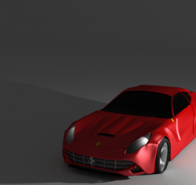 Car Ferrari F12 3d model