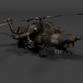 Bf3 Havoc Helicopter 3d model