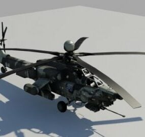 Mi28n Havoc Helicopter 3D-Modell