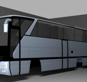 3D model autobusu Mercedes Benz
