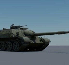 Su-122 टैंक 3डी मॉडल