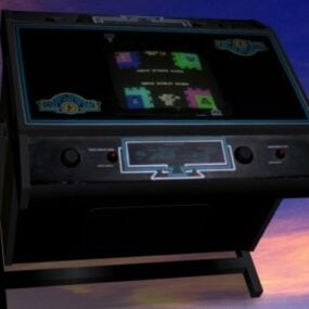 Warlords Cocktail-table Arcade Machine 3d model