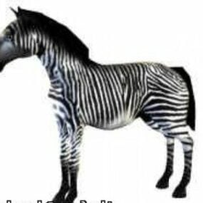 Zebra 3d-modell