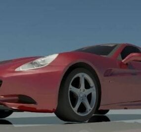 Auto Ferrari California 3D-Modell