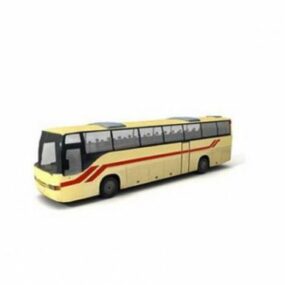 Voiture de bus modèle 3D